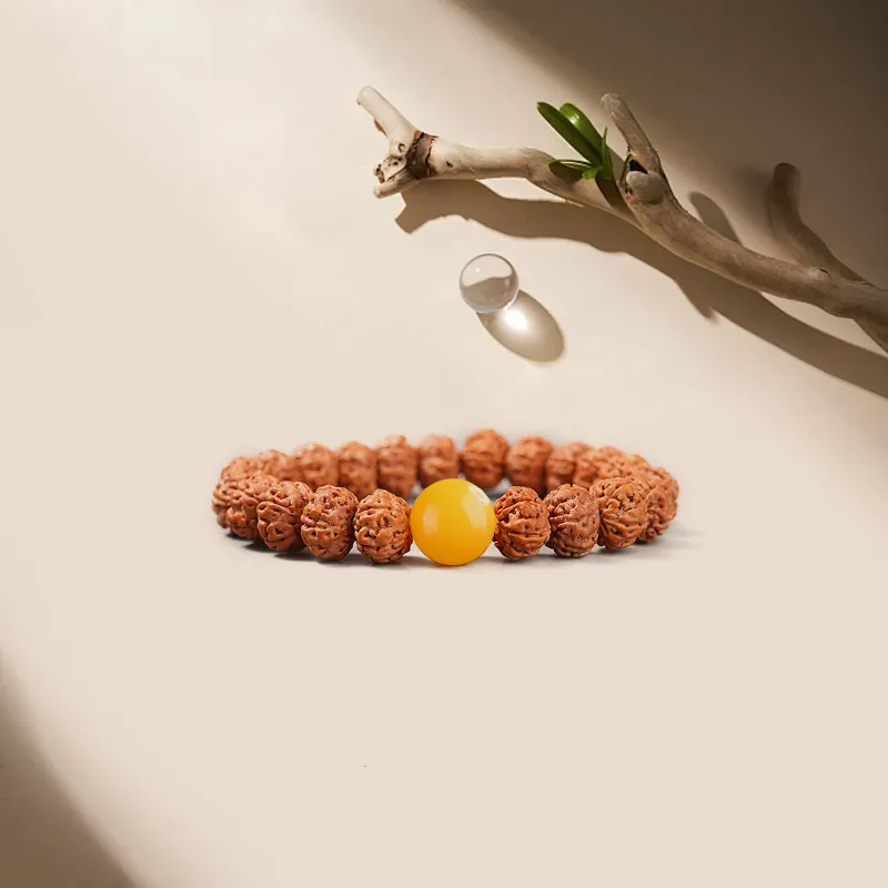 JINGFAN King Kong Bodhi Seeds Bracelets Unisex-3