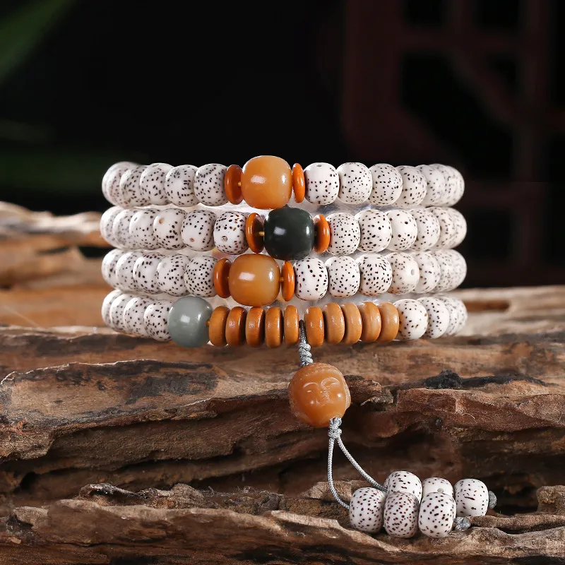 JINGFAN Star Moon Bodhi Seeds Bracelets Unisex-1