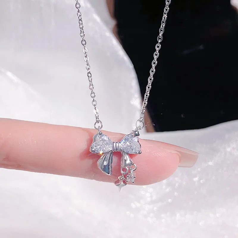 JINGFAN Sterling Silver Necklaces Women's-5