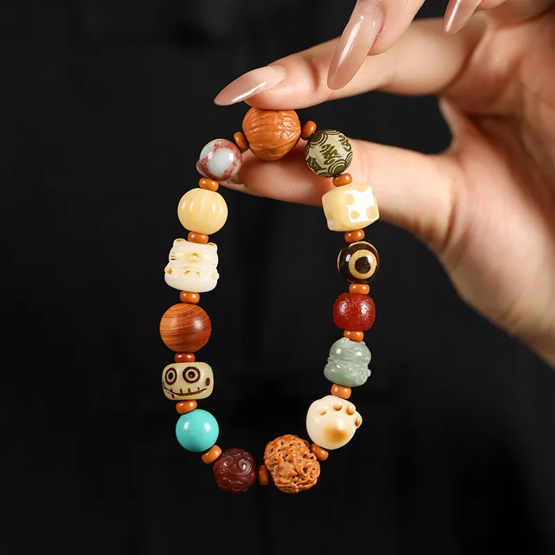 JINGFAN Bodhi Root Bracelets Unisex-3