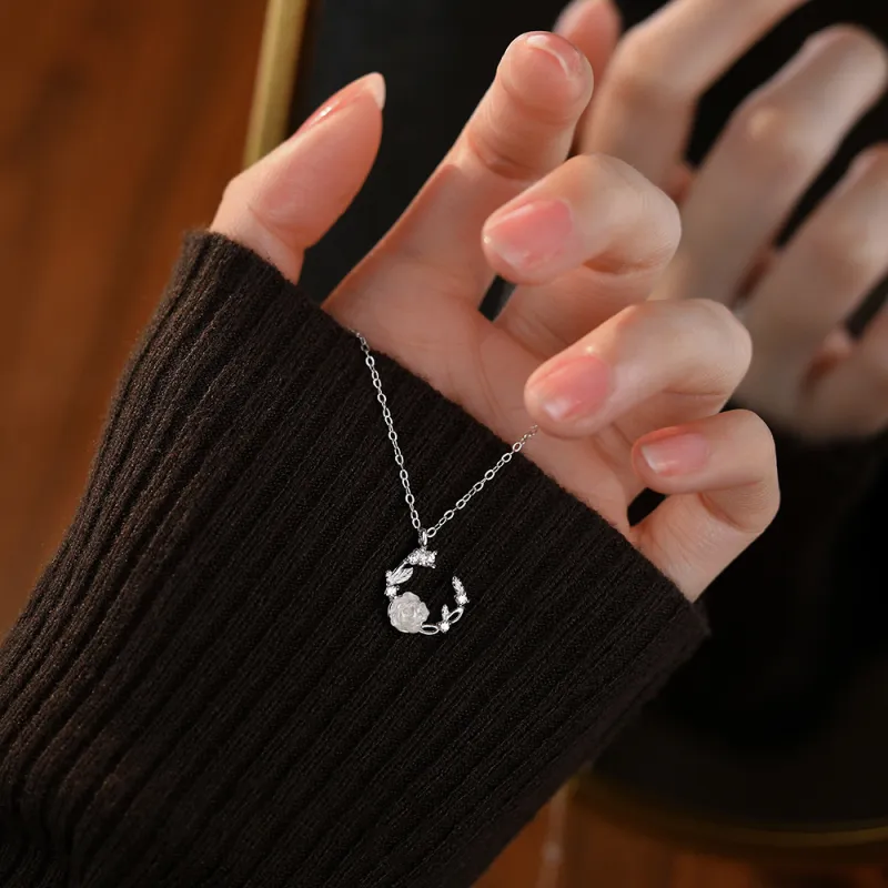 JINGFAN 999 Fine Silver Necklaces Women's-3