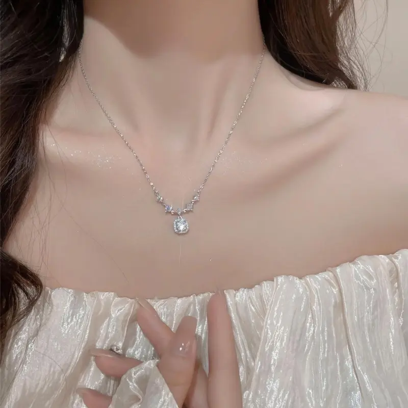JINGFAN S999 Fine Silver Necklaces Women's-1