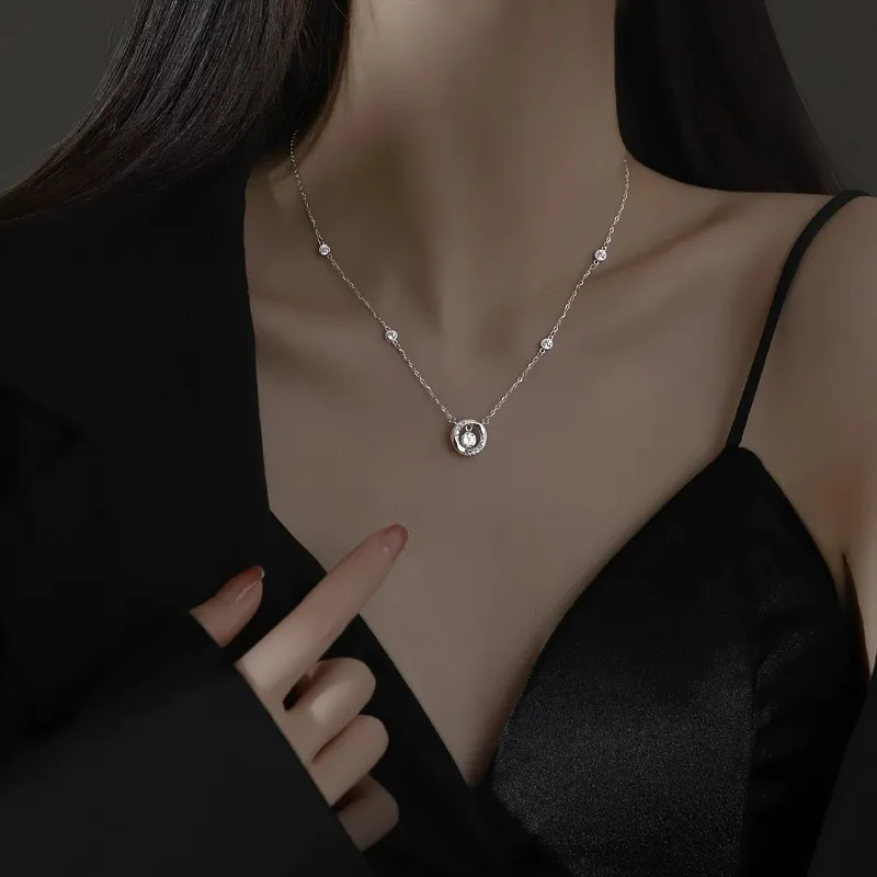 JINGFAN 999 Fine Silver Necklaces Women's-2