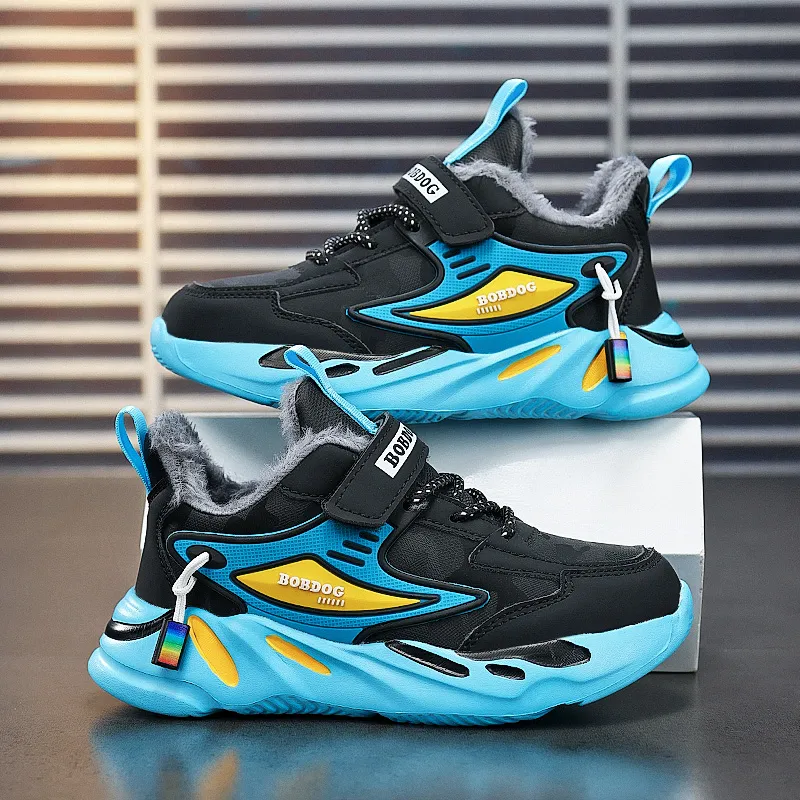 BOBDOG Anti Slip Wear Resistant Water Resistant Warm Kids' Running Shoes Kids'-7