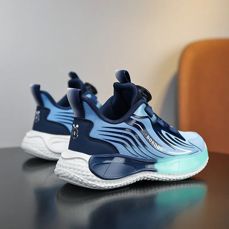 BOBDOG Rebound Abrasion Resistant Lightweight Cushioning Breathable Slip Resistant Low Top Kids' Running Shoes Kids'-3