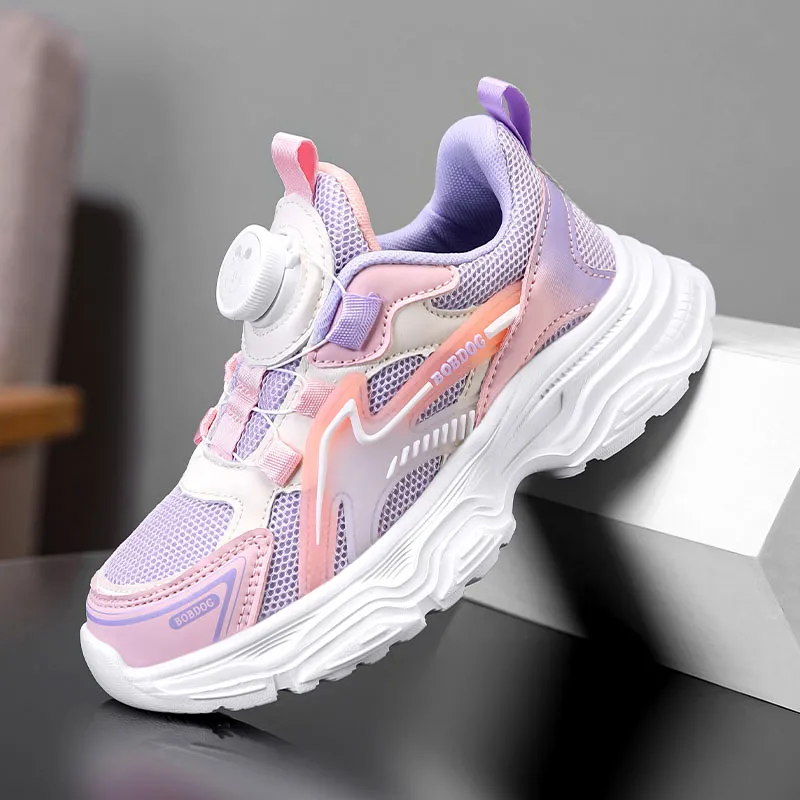 BOBDOG Anti Slip And Wear Resistant Lightweight Cushioning Low Top Kids' Running Shoes Kids'-10