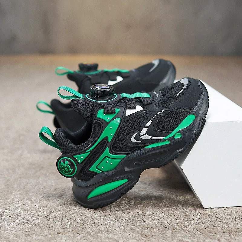 BOBDOG Anti Slip Wear Resistant Waterproof And Breathable Low Top Running Shoes Kids'-21
