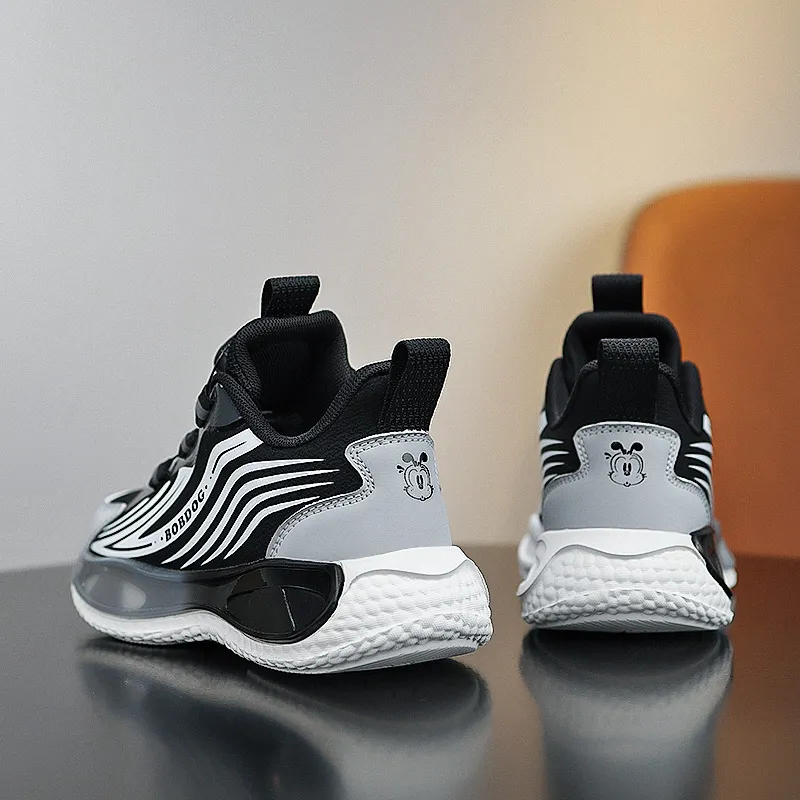BOBDOG Rebound Abrasion Resistant Lightweight Cushioning Breathable Slip Resistant Low Top Kids' Running Shoes Kids'-10
