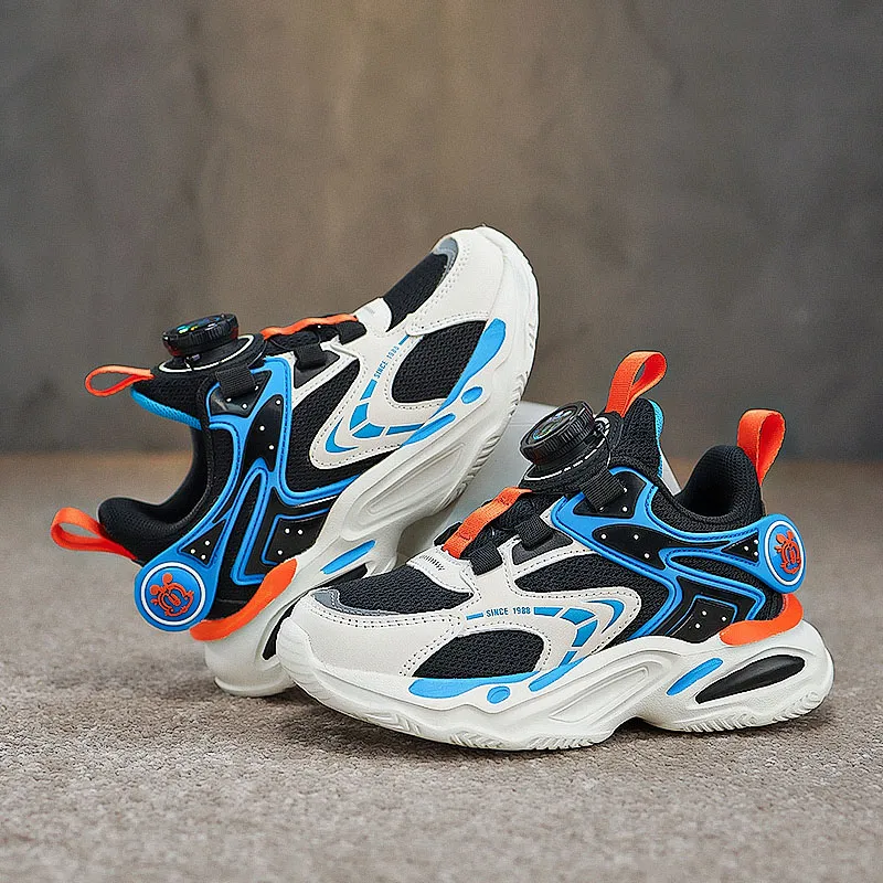 BOBDOG Anti Slip Wear Resistant Waterproof And Breathable Low Top Running Shoes Kids'-18