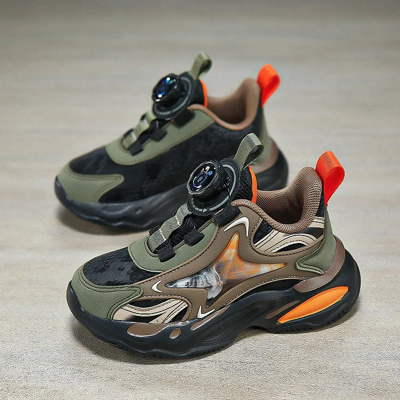 BOBDOG Anti Slip Wear Resistant Water Resistant Height Increasing Low Top Running Shoes Kids'-10