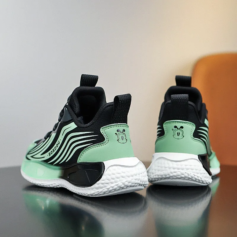 BOBDOG Rebound Abrasion Resistant Lightweight Cushioning Breathable Slip Resistant Low Top Kids' Running Shoes Kids'-14