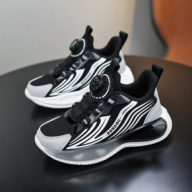 BOBDOG Rebound Abrasion Resistant Lightweight Cushioning Breathable Slip Resistant Low Top Kids' Running Shoes Kids'-9