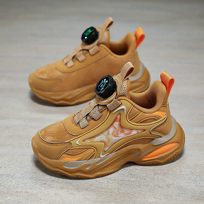 BOBDOG Anti Slip Wear Resistant Water Resistant Height Increasing Low Top Running Shoes Kids'-2