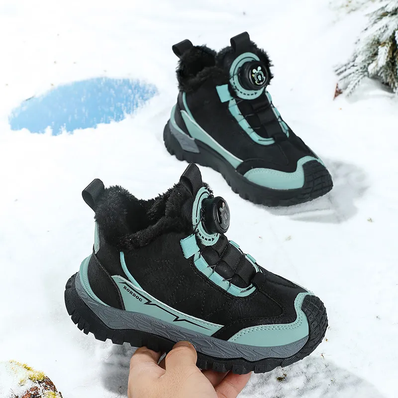 BOBDOG Anti Slip And Wear Resistant Warm Kids' Running Shoes Kids'-1