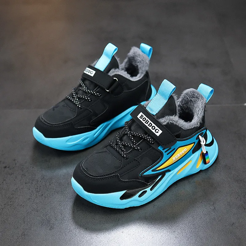 BOBDOG Anti Slip Wear Resistant Water Resistant Warm Kids' Running Shoes Kids'-5