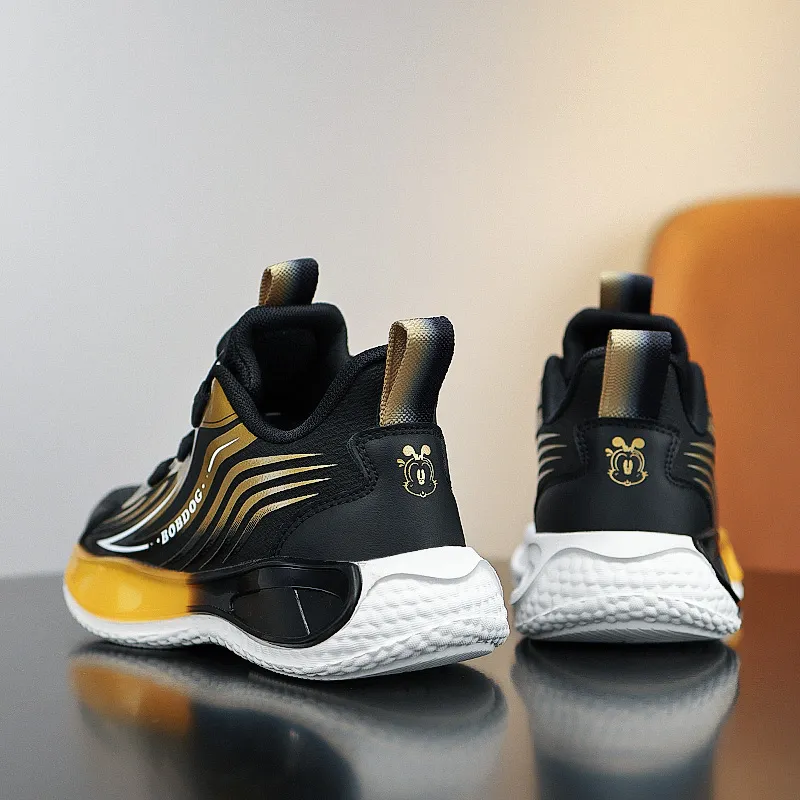 BOBDOG Rebound Abrasion Resistant Lightweight Cushioning Breathable Slip Resistant Low Top Kids' Running Shoes Kids'-6