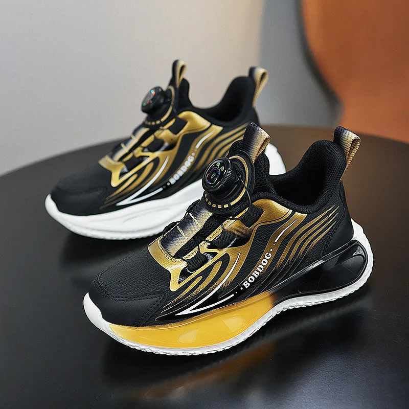 BOBDOG Rebound Abrasion Resistant Lightweight Cushioning Breathable Slip Resistant Low Top Kids' Running Shoes Kids'-5