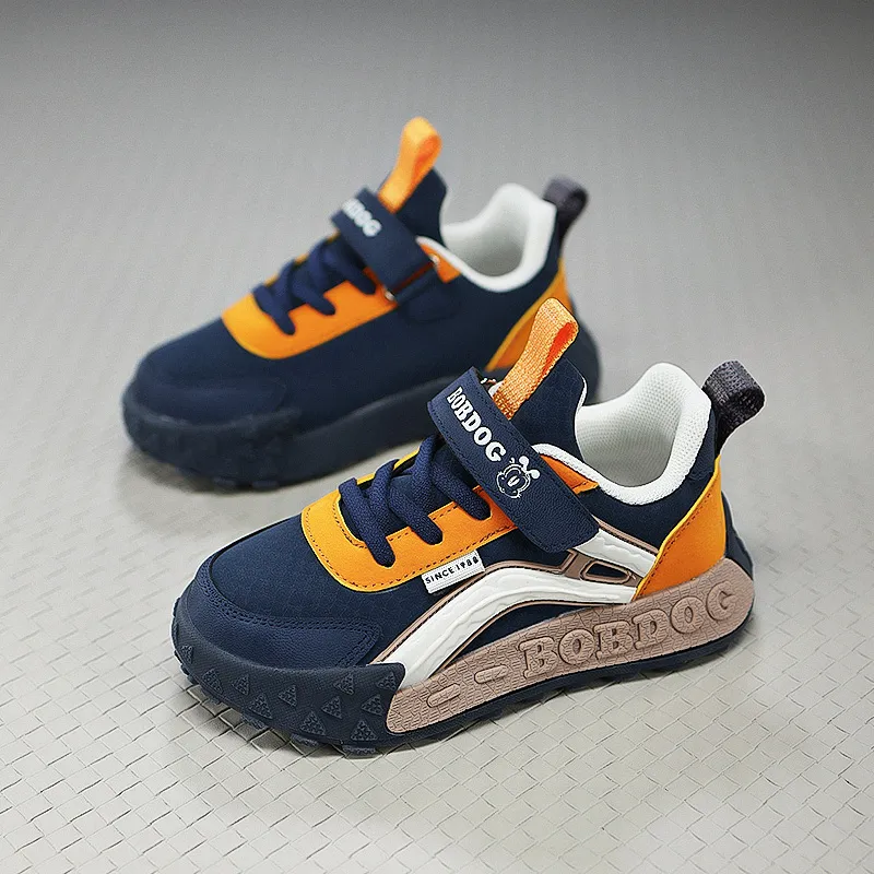 BOBDOG Anti Slip And Wear Resistant Rebound Low Top Kids' Running Shoes Kids'-9