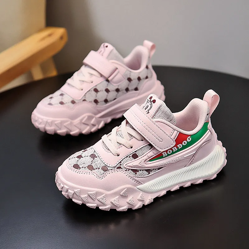 BOBDOG Slip Resistant Cushioning Abrasion Resistant Rebound Low Top Kids' Running Shoes Kids'-22
