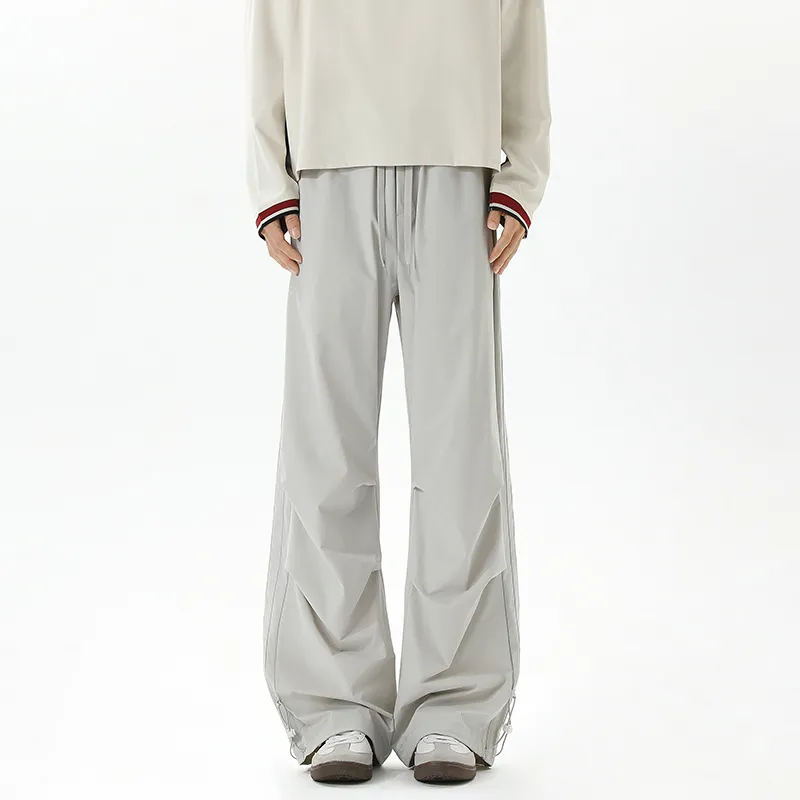 KETE ADER Casual Pants Unisex Haze Blue-1