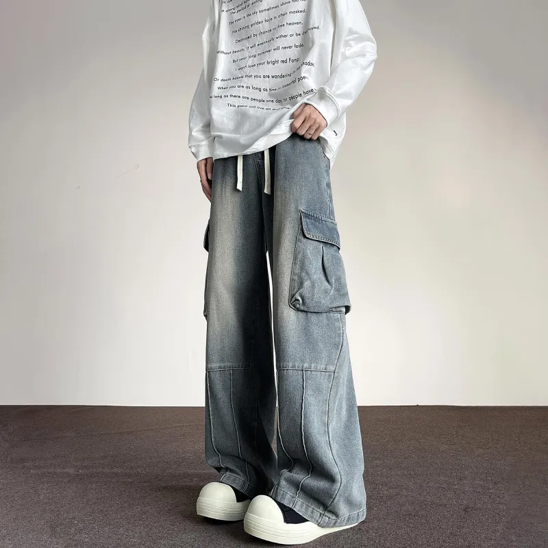 KETE ADER Jeans Unisex Gray Green-2