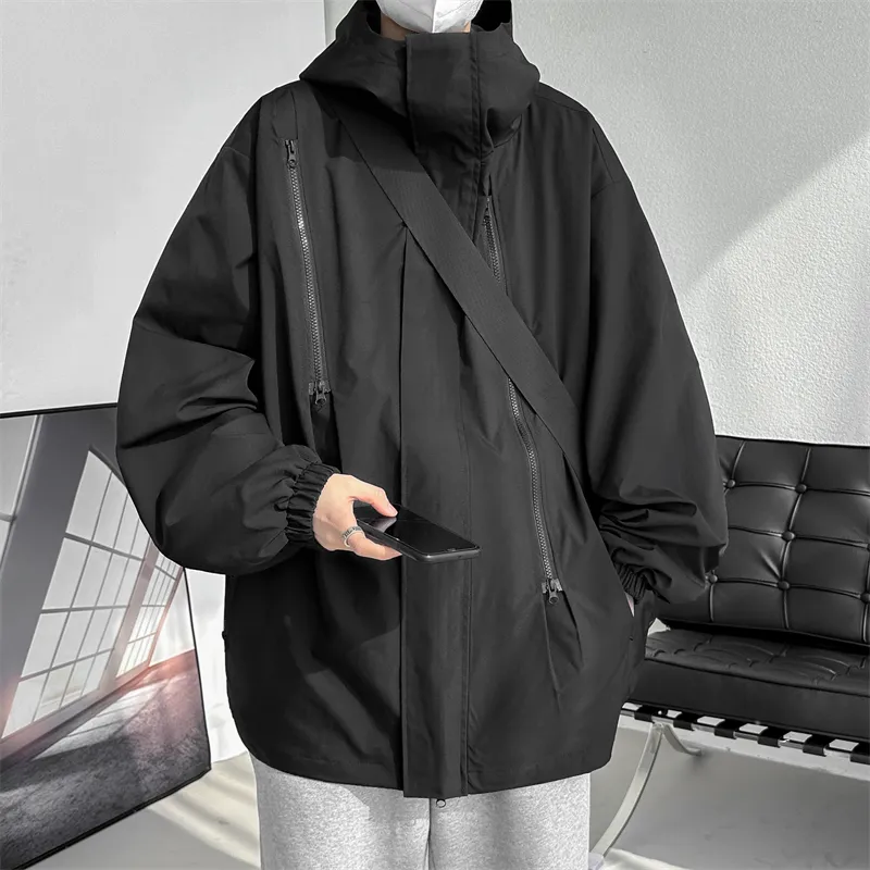 KETE ADER Windproof Windbreaker Jacket Unisex-11