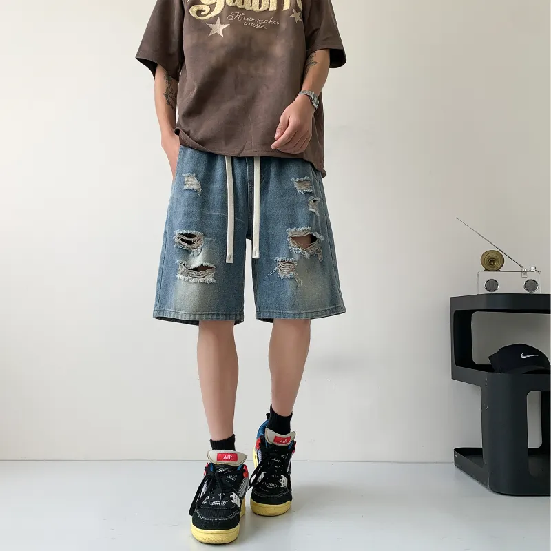 KETE ADER Denim Shorts Unisex-8