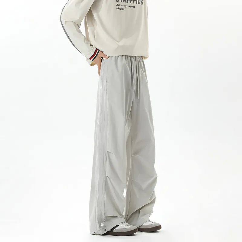 KETE ADER Casual Pants Unisex Haze Blue-3