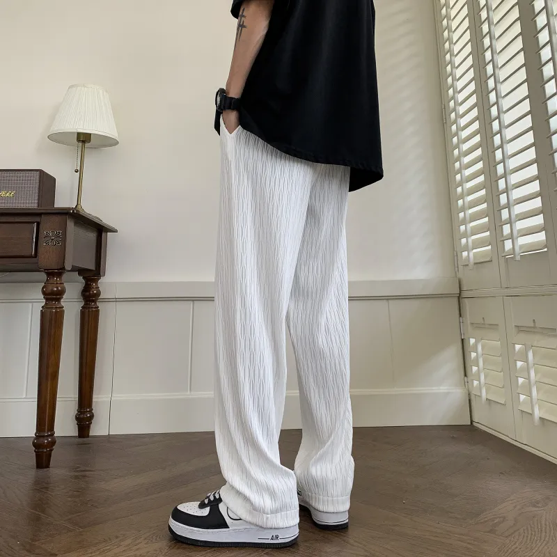 KETE ADER Casual Pants Unisex Angora Red-9
