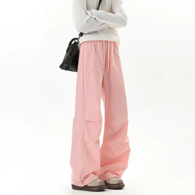 KETE ADER Casual Pants Unisex Haze Blue-11