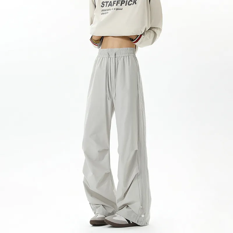 KETE ADER Casual Pants Unisex Haze Blue-4