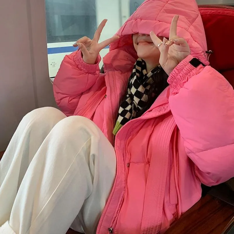 PAIN OR PLEASURE Puffer Jacket Women's-4