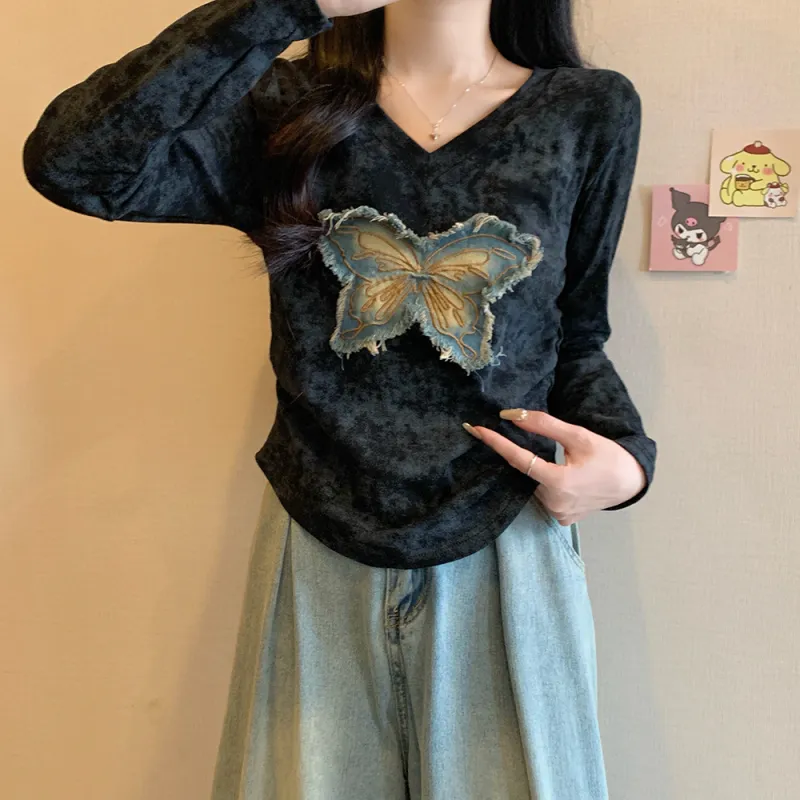 PAIN OR PLEASURE Spring Regular T Shirt Women's-5