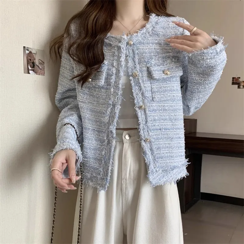 PAIN OR PLEASURE Cropped Coats Women's-13