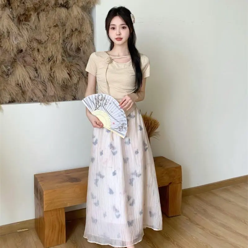 PAIN OR PLEASURE Summer Skirt Set Women's-6