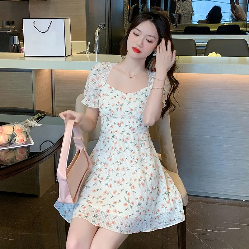 PAIN OR PLEASURE Summer Short Sleeved Dress Women's-4
