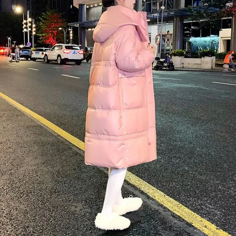 PAIN OR PLEASURE Winter Puffer Jacket Women's-11