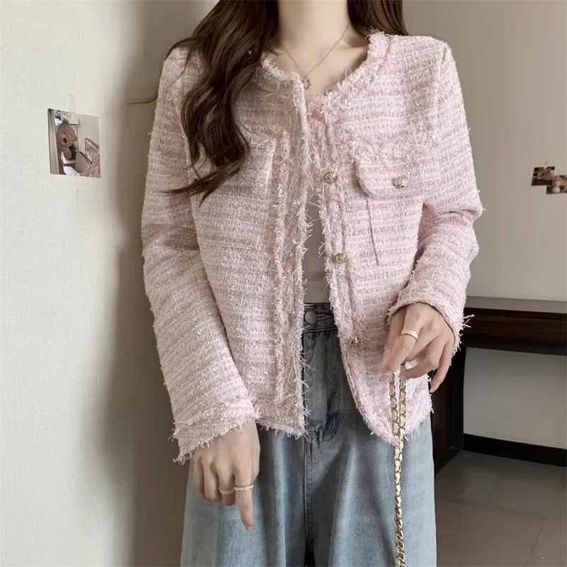 PAIN OR PLEASURE Cropped Coats Women's-9
