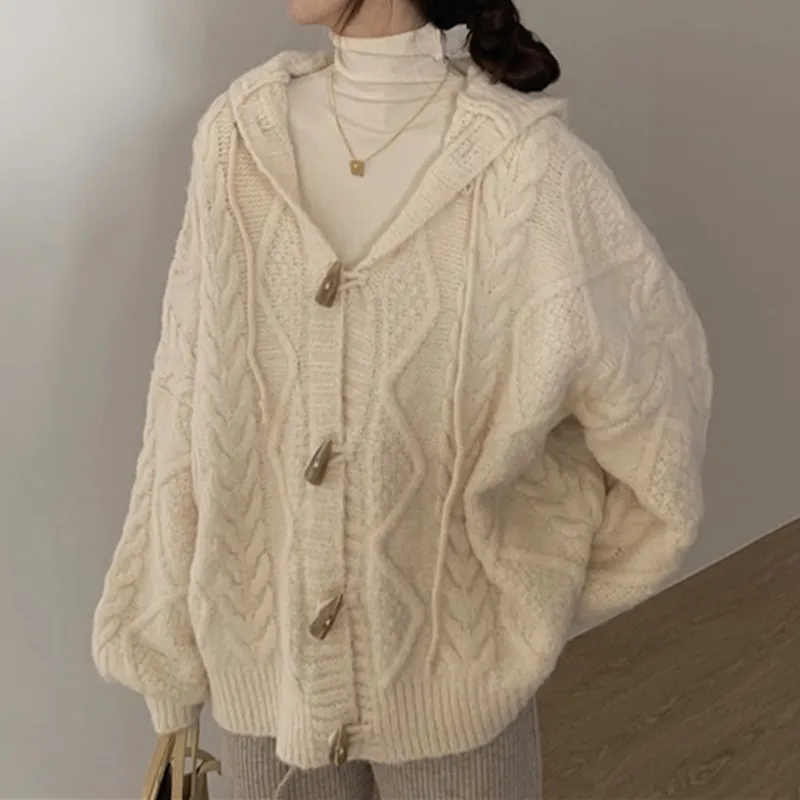 PAIN OR PLEASURE Sweater Women's Apricot-2