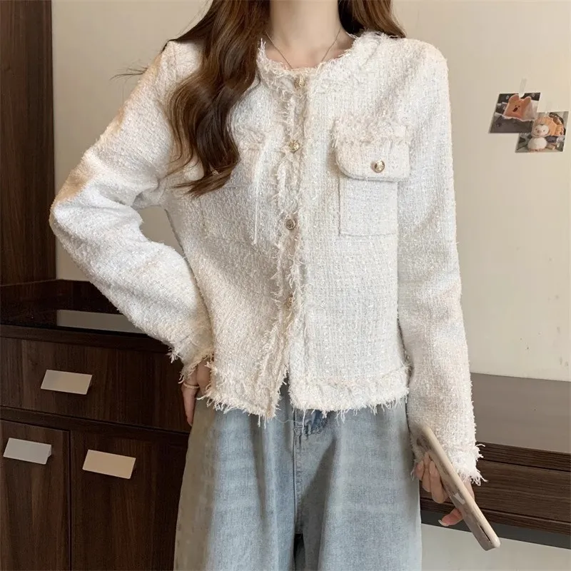 PAIN OR PLEASURE Cropped Coats Women's-3