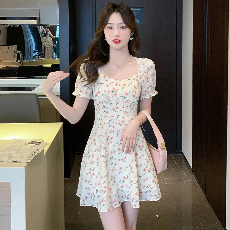 PAIN OR PLEASURE Summer Short Sleeved Dress Women's-2