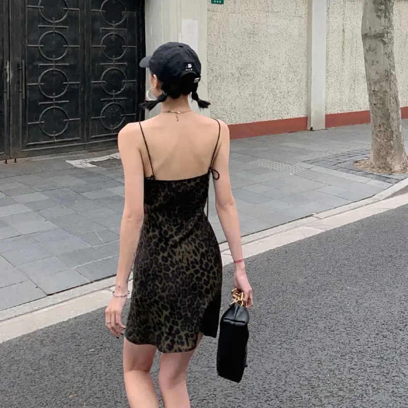 PAIN OR PLEASURE Slip Dresses Women's-4