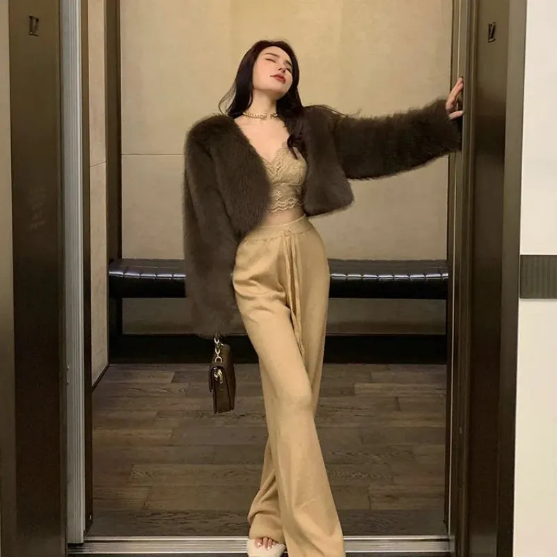 PAIN OR PLEASURE Velvet feel Coat Women's-9