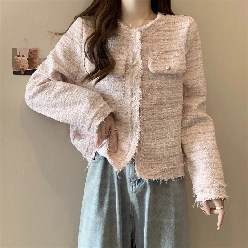 PAIN OR PLEASURE Cropped Coats Women's-8