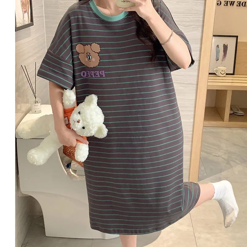 OUSHIBO Nightgown Women's Image Color-4