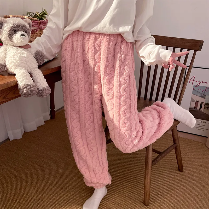 OUSHIBO Pajama Pants Women's Image Color-1