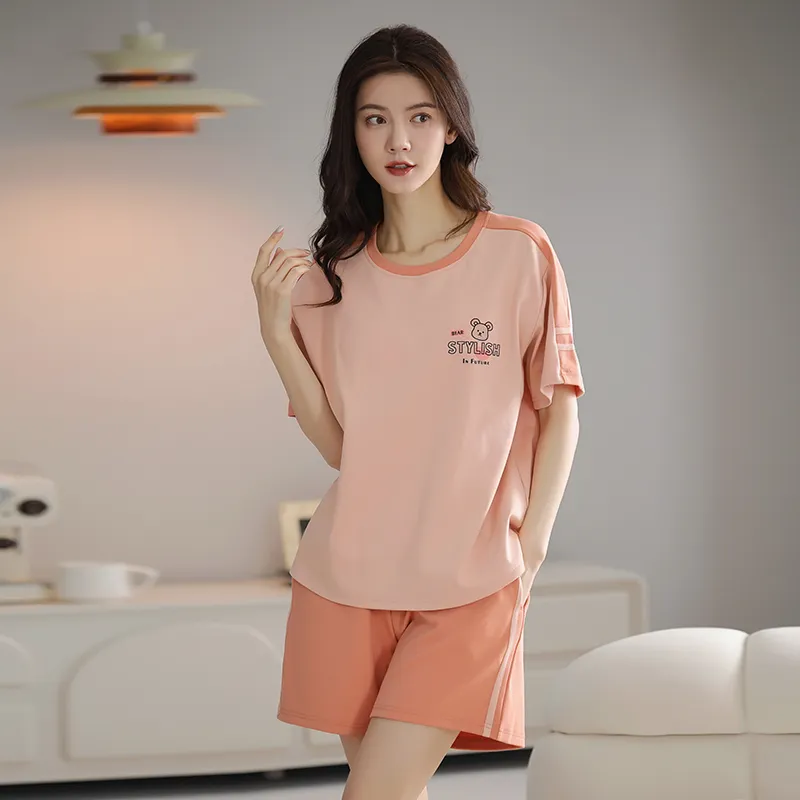 OUSHIBO Pajama Set Women's Image Color-3