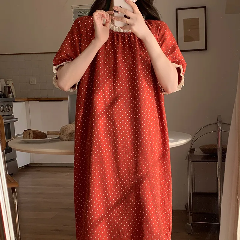 OUSHIBO Nightgown Women's Image Color-1