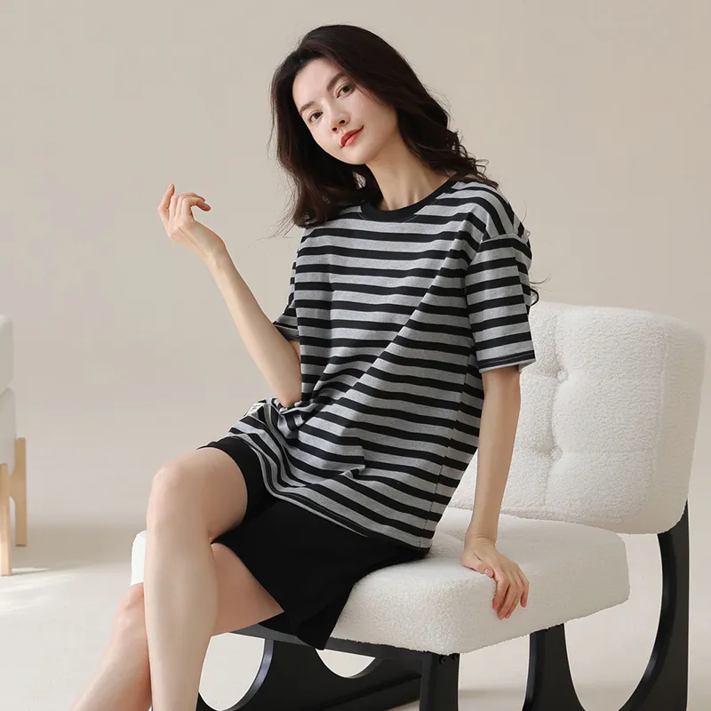 OUSHIBO Pajama Set Women's Image Color-5