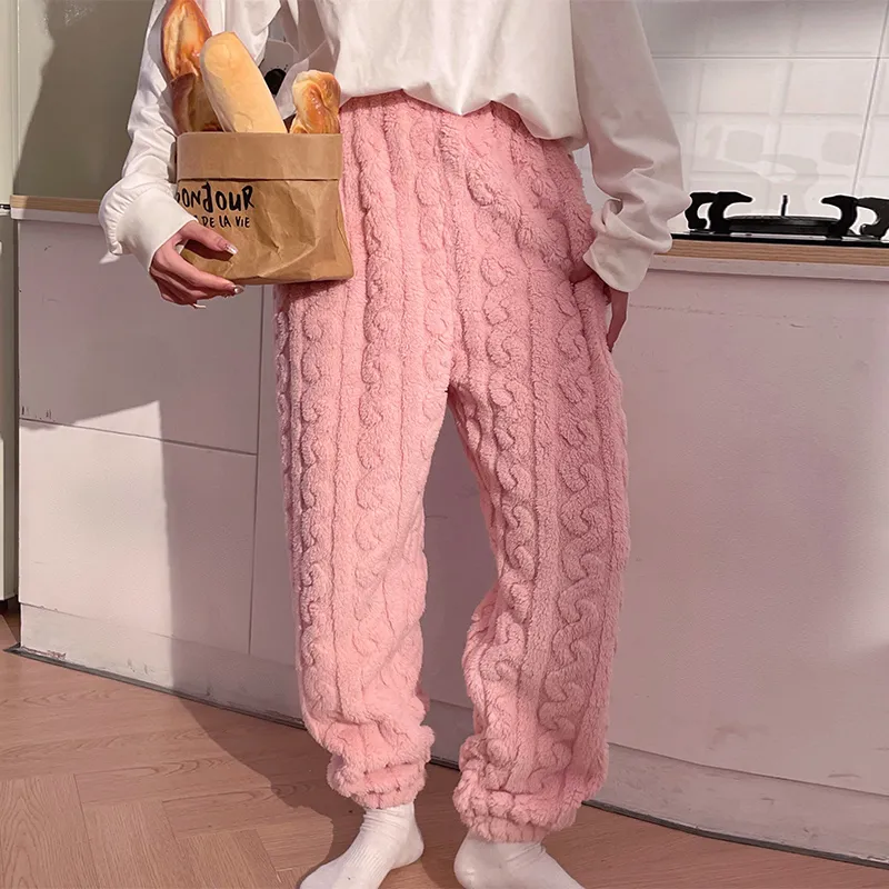 OUSHIBO Pajama Pants Women's Image Color-3